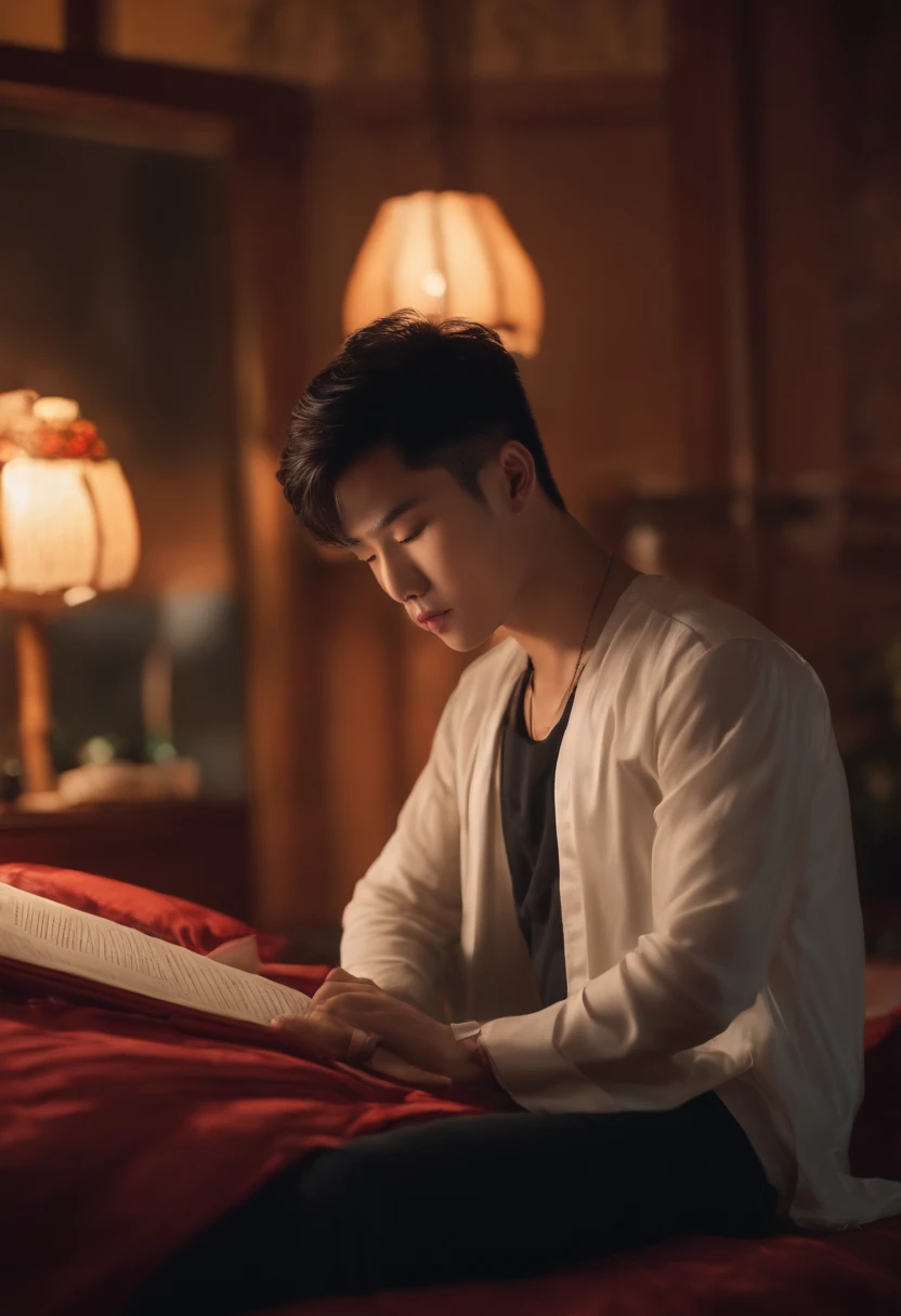 A young man named Wei Ban who loves to sing at night and lives in a room alone