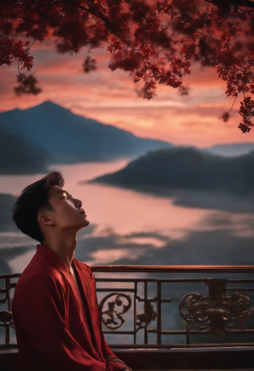 A young man named Wei Ban who loves to sing at night and lives in a room alone