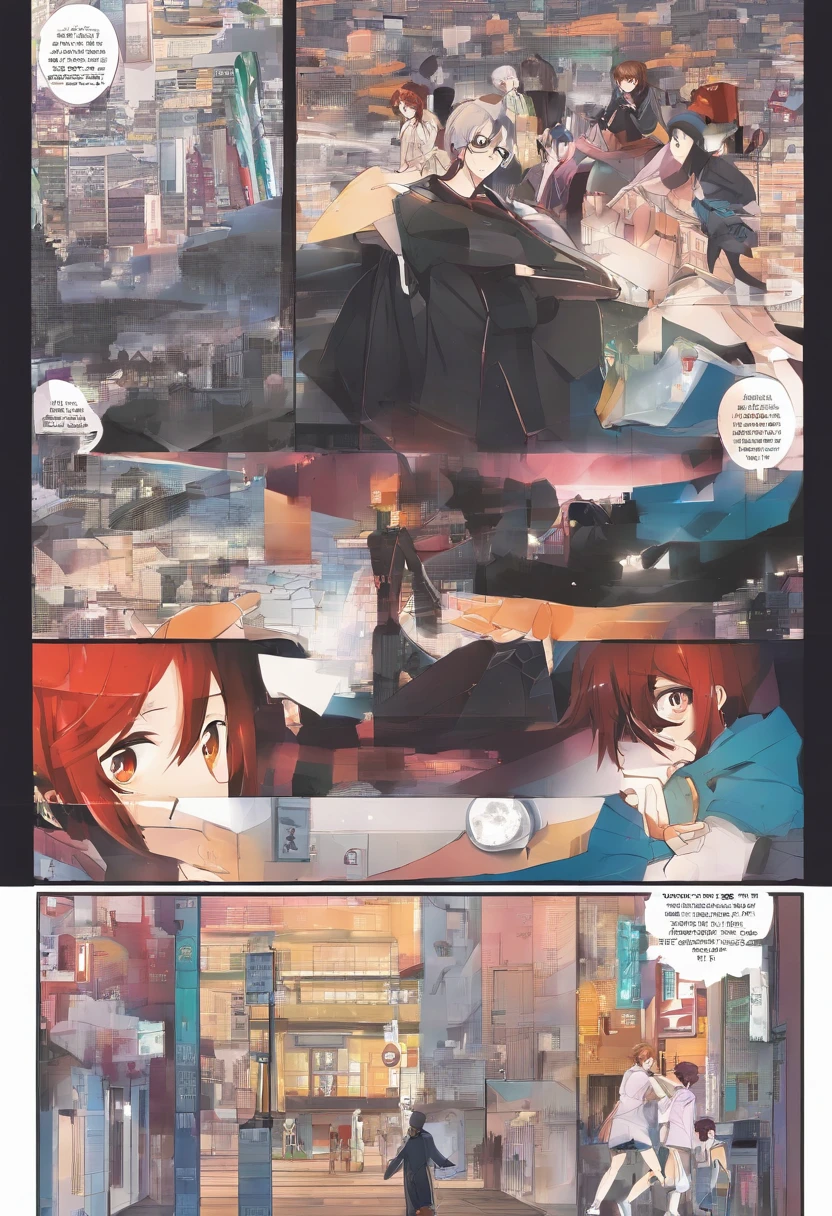 Pages 1-4:** Quick introduction of the team's main characters "Uncommon Invisible" and its history. They are investigating a case of rambunctious spirit that is terrorizing a small town.
