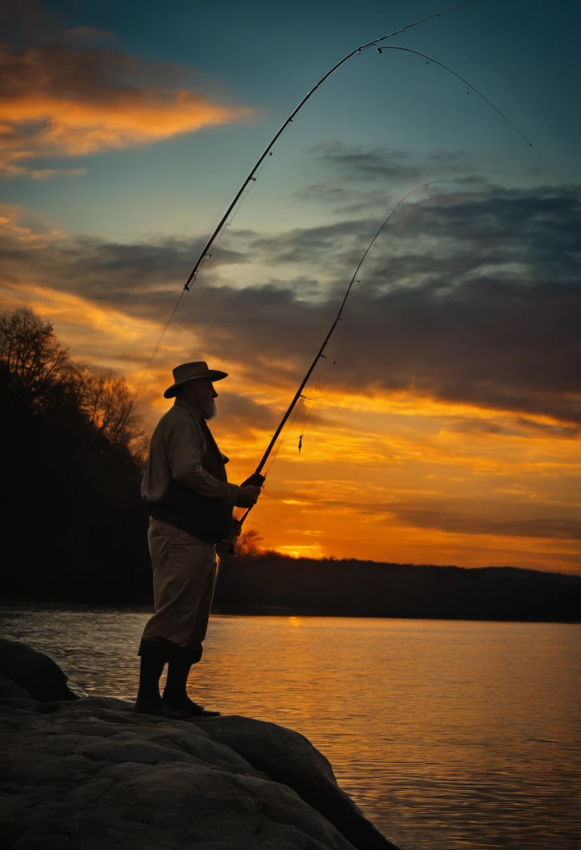 there was a man named John who was passionate about fishing.