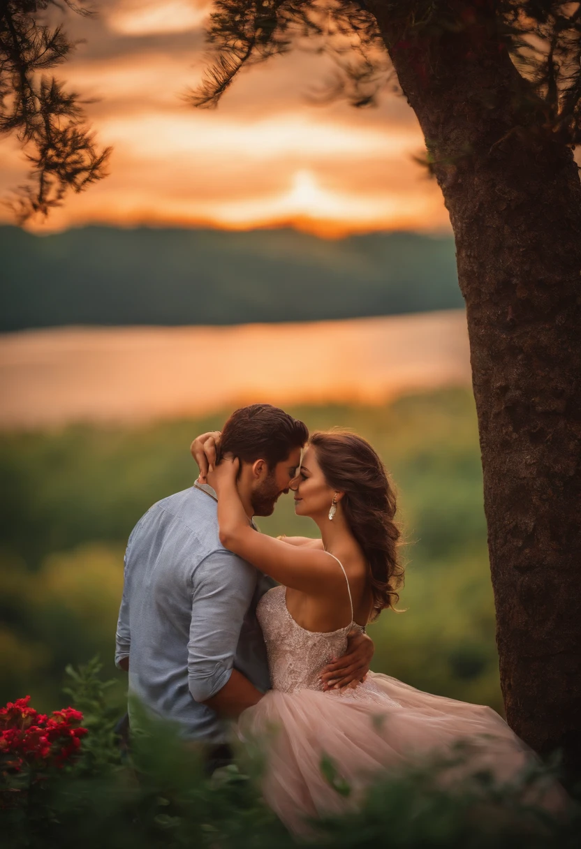 A couple in love