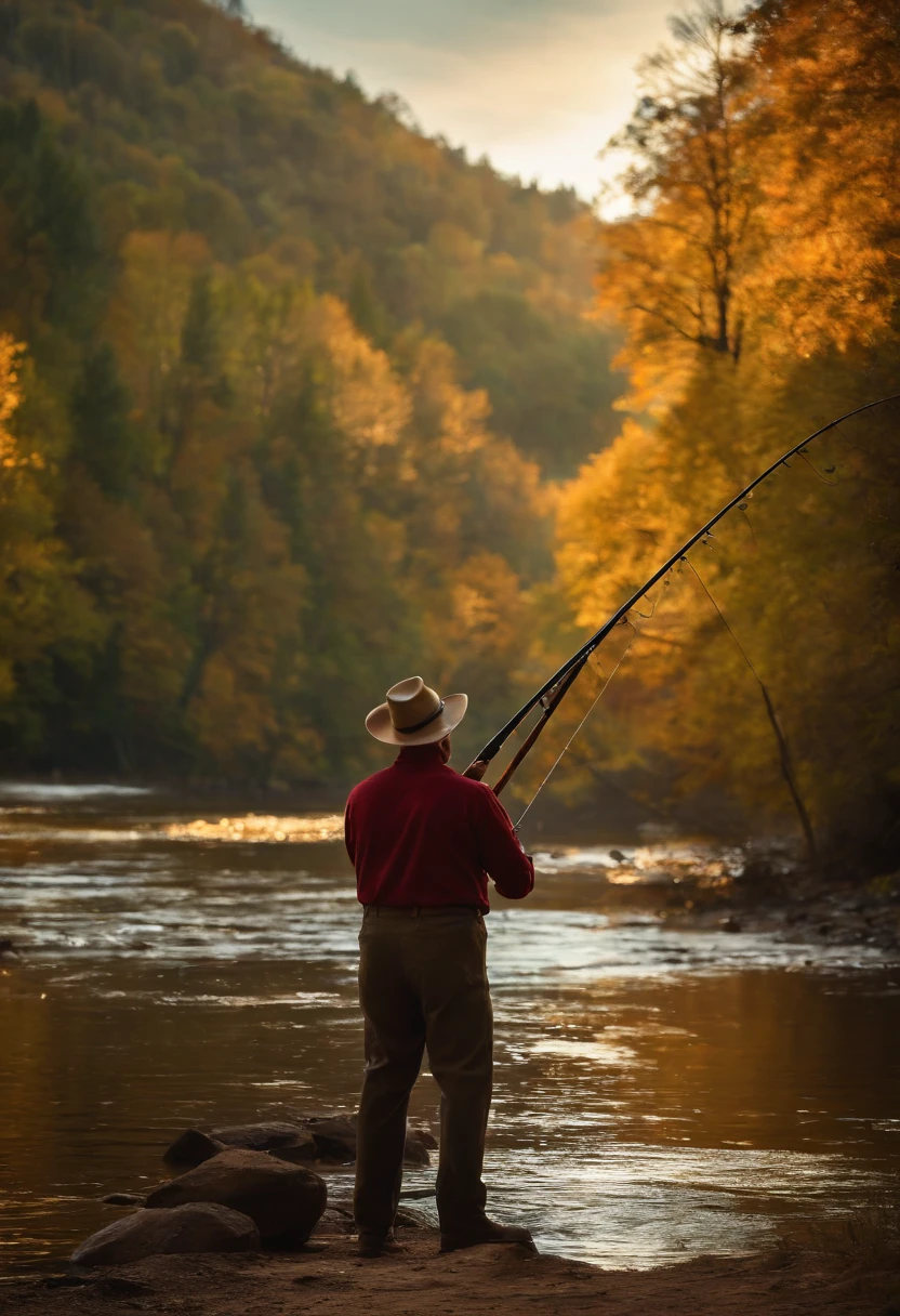 there was a man named John who was passionate about fishing.