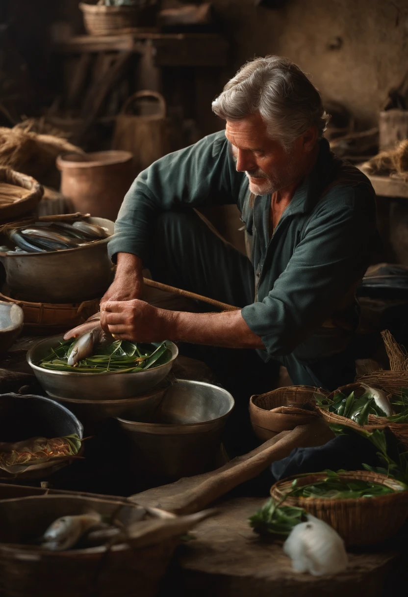 Since , John spent hours watching the village's fishermen work and learn everything he could about the craft.