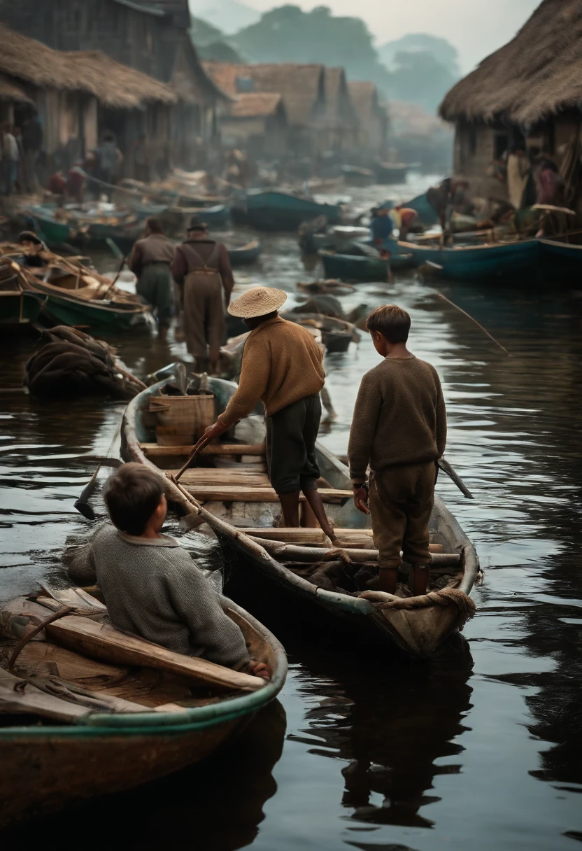 Since childhood, John spent hours watching the village's fishermen work and learn everything he could about the craft.
