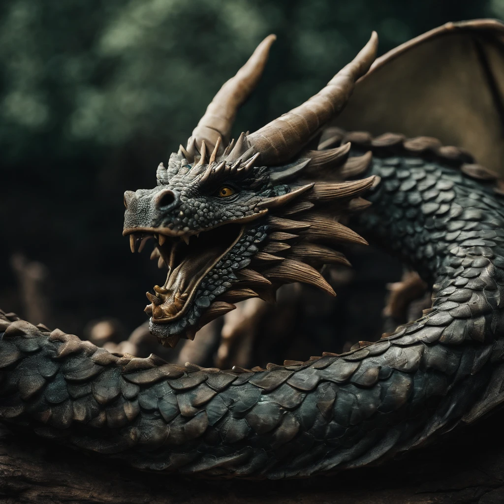 Real dragons,Delicate scales
