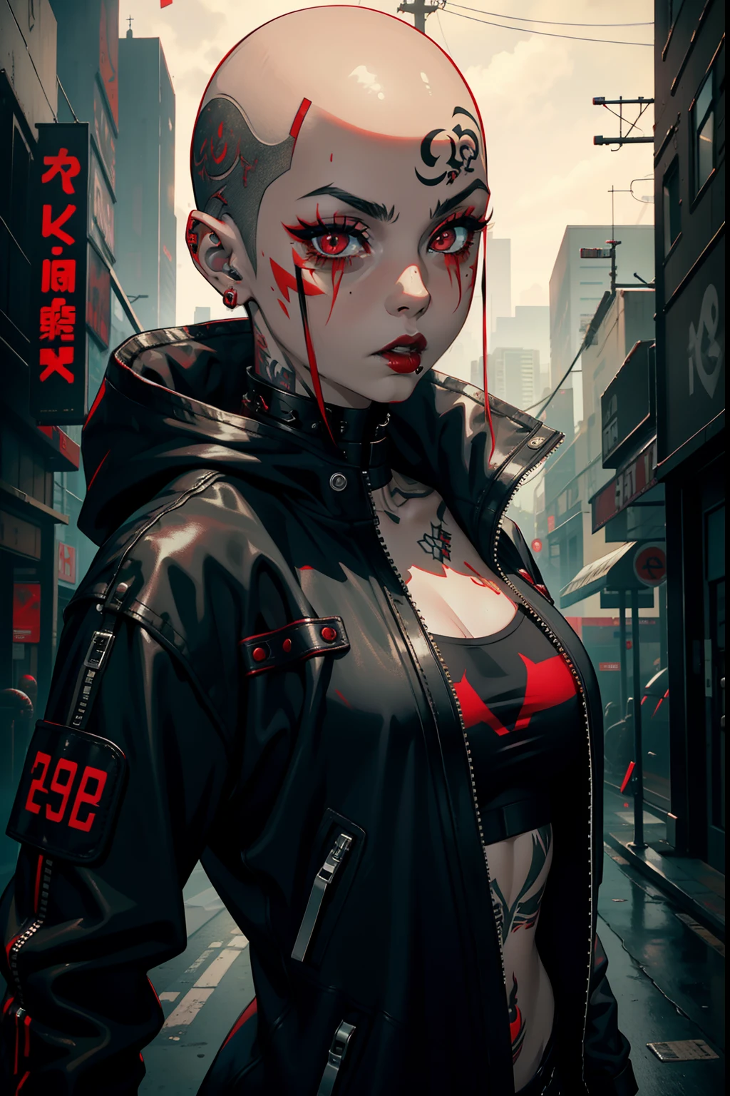 cyberpunk_(series) cyberpunk_Edgerunners Rebecca_(cyberpunk) Spoilers of alta resolución 1girl artificial_black eyes_Sangre of chaqueta Sangre_of_blood eyes_of_color of la boca_colored sclera_skin corpse ofath flower flower_incima_ojo verof_hair ((Teacher)) Mechanical jacket_Cuello ofl ojo_open tattoo_open clothing_jacket petals pink_red tattoo_Red eyes_Sclera Signature Solo Stomach_Símbolo ofl tatuaje_in_eye tattoo twintails twitter_Nombre of usuario blanco_skin yellow_eyes