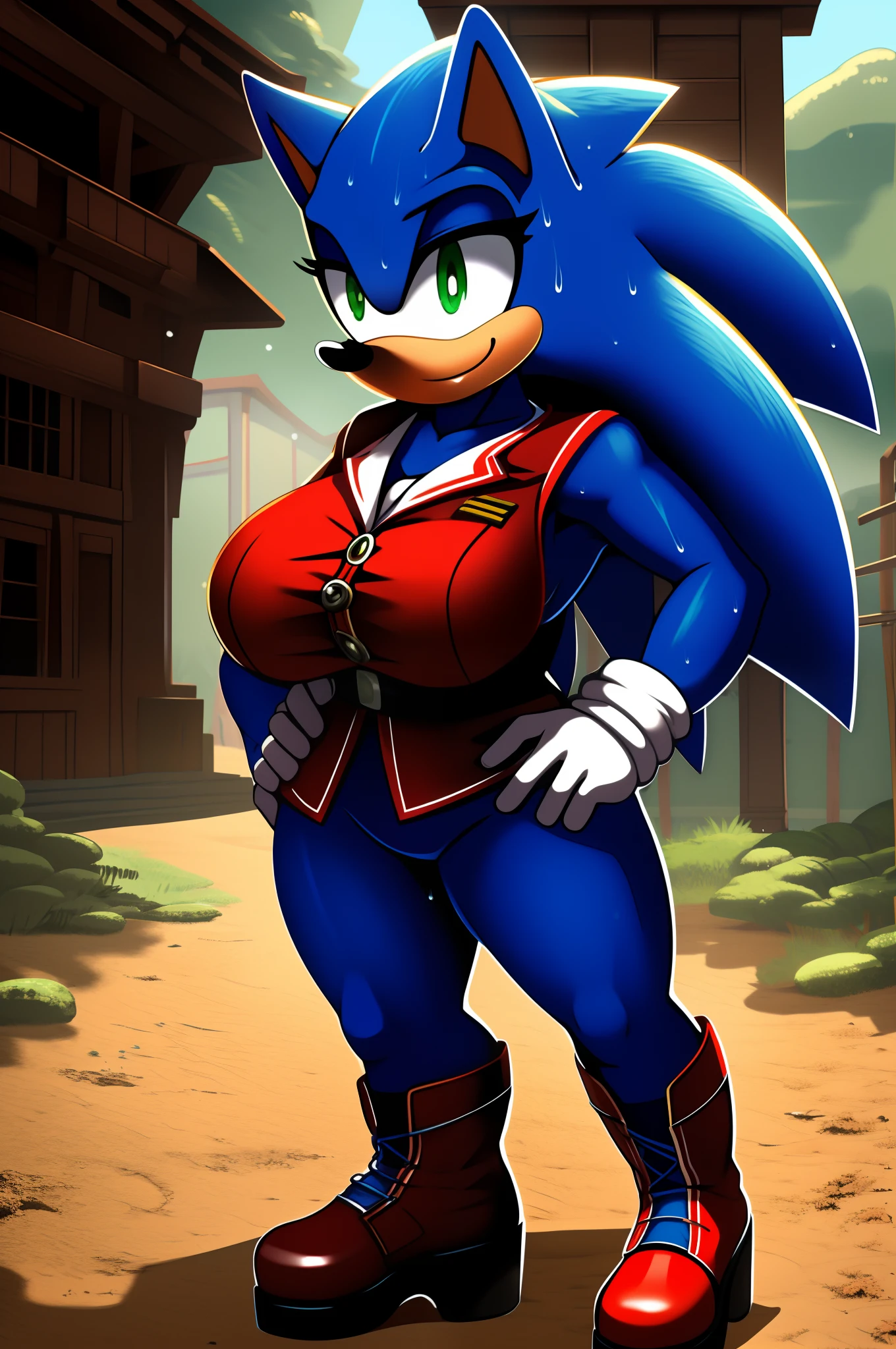 Sonic with big boobs
