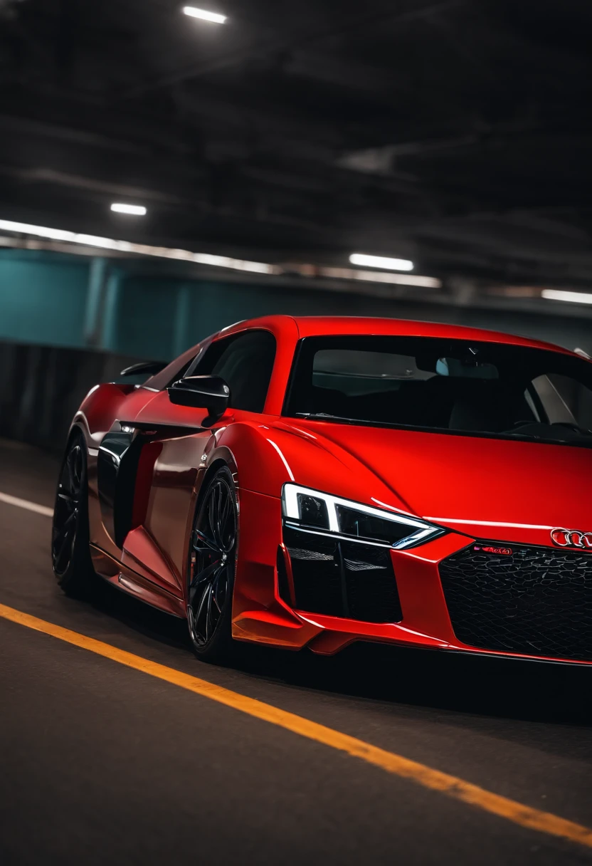 desenhe um carro que nao existe copiando um audi r8 em 8k