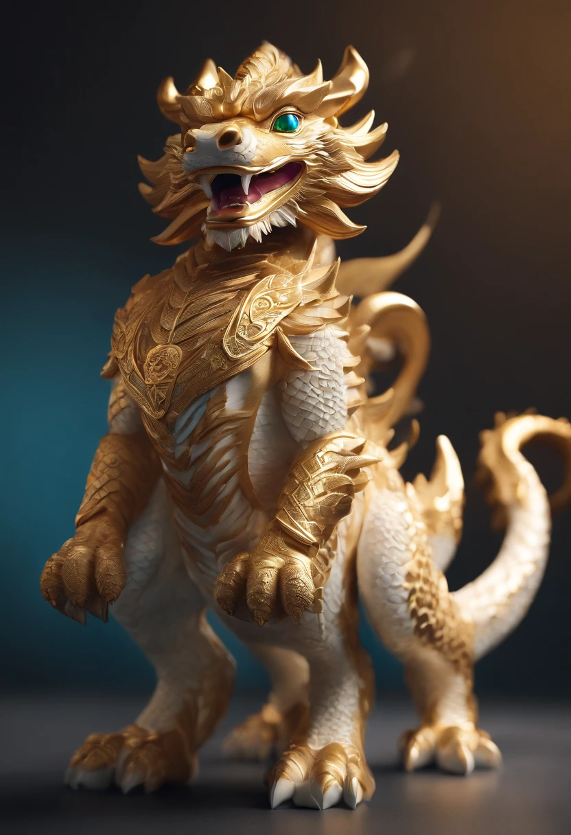 Chinese mythology,Anthropomorphic tigeisometric,cartoonIP,volumetric lighting,simplebackground, best quality, c4d, blender, 3d modelsBehance, Pinterest,toys,pure white backgroundadvanced color system,looking at viewer, SuperDetails, clean Background, mockup blind box
trendy blind box toys, high resolution,lots ofdetails.Pixar,Dragon animal dragon tradition