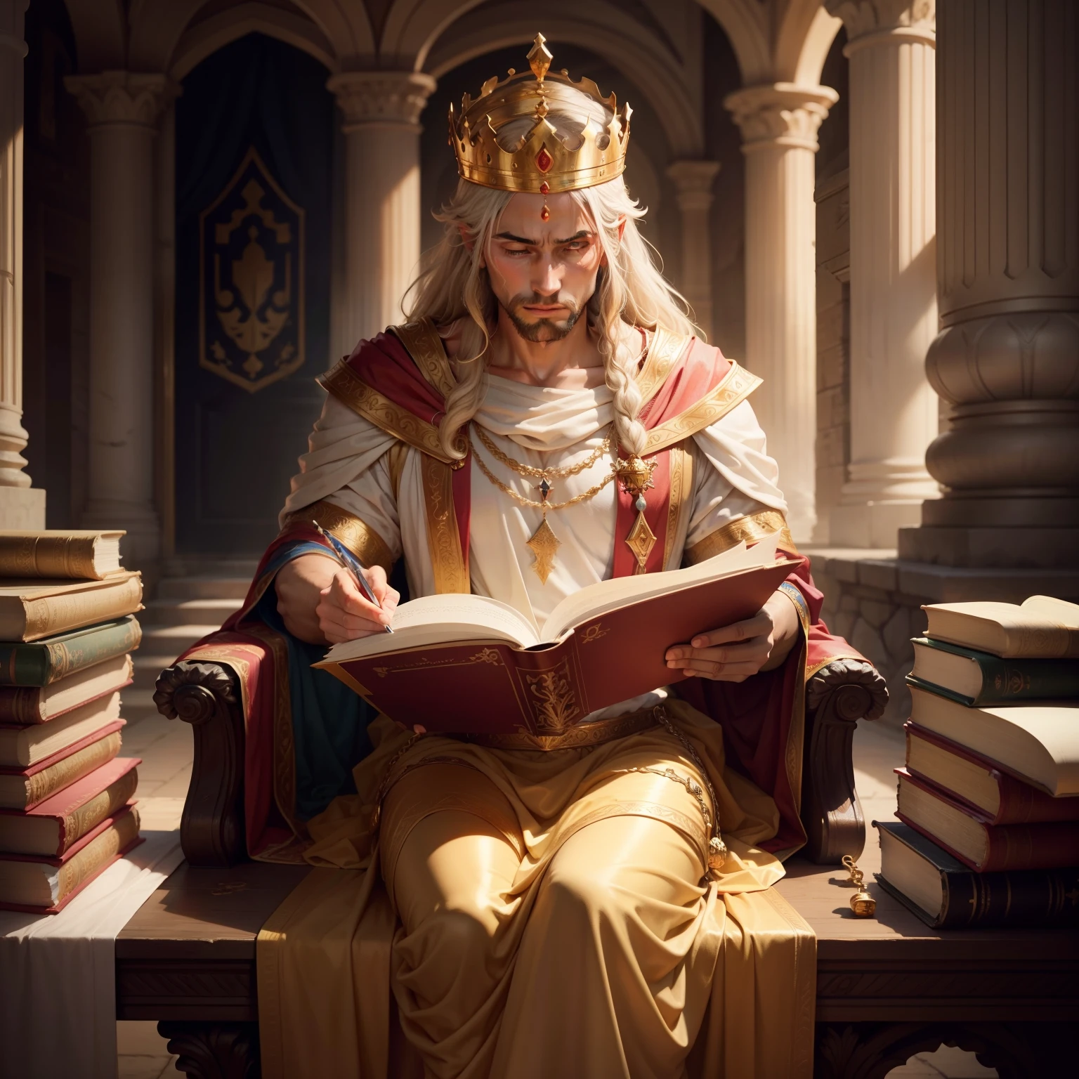King Solomon based on the bible description
