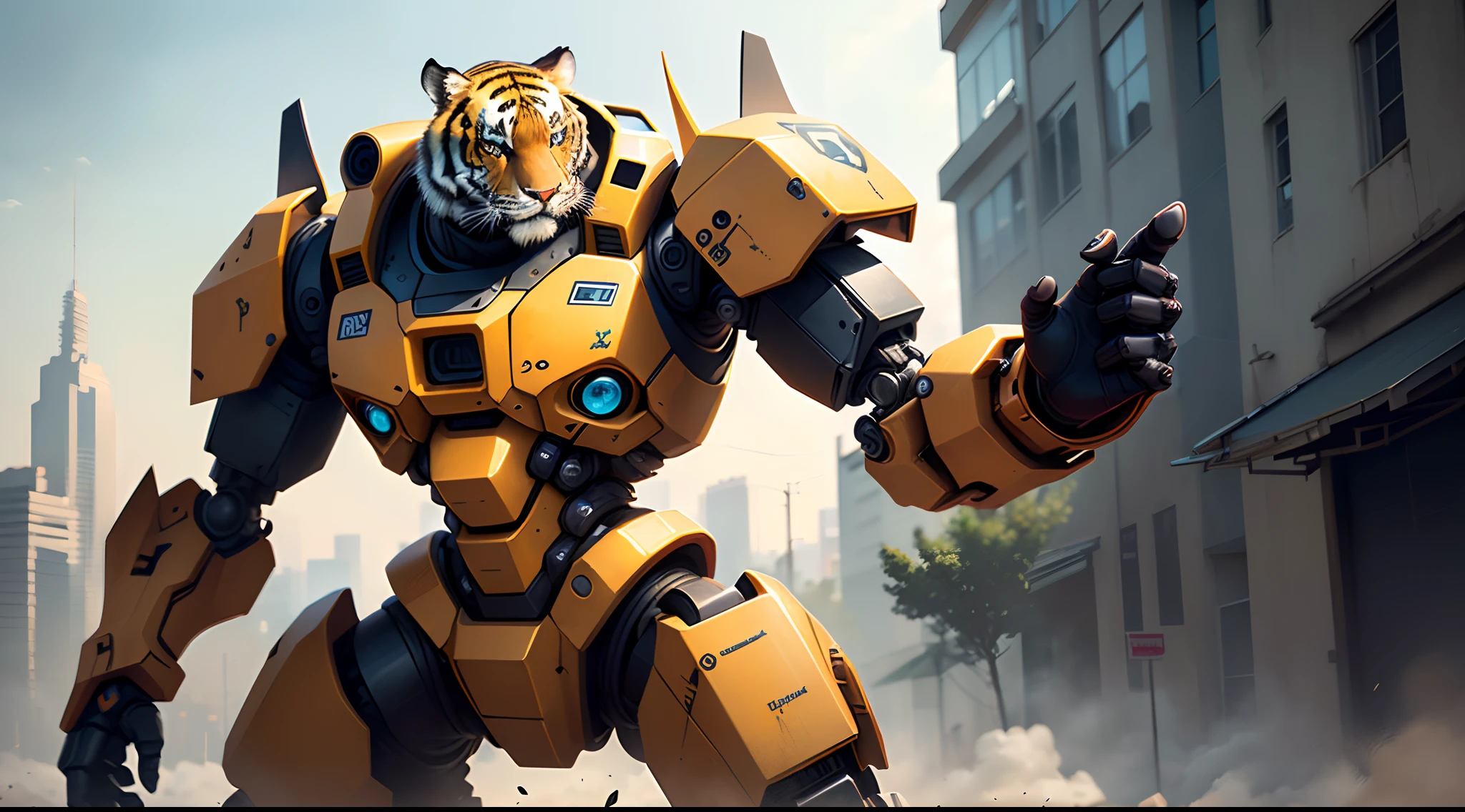Tiger mech