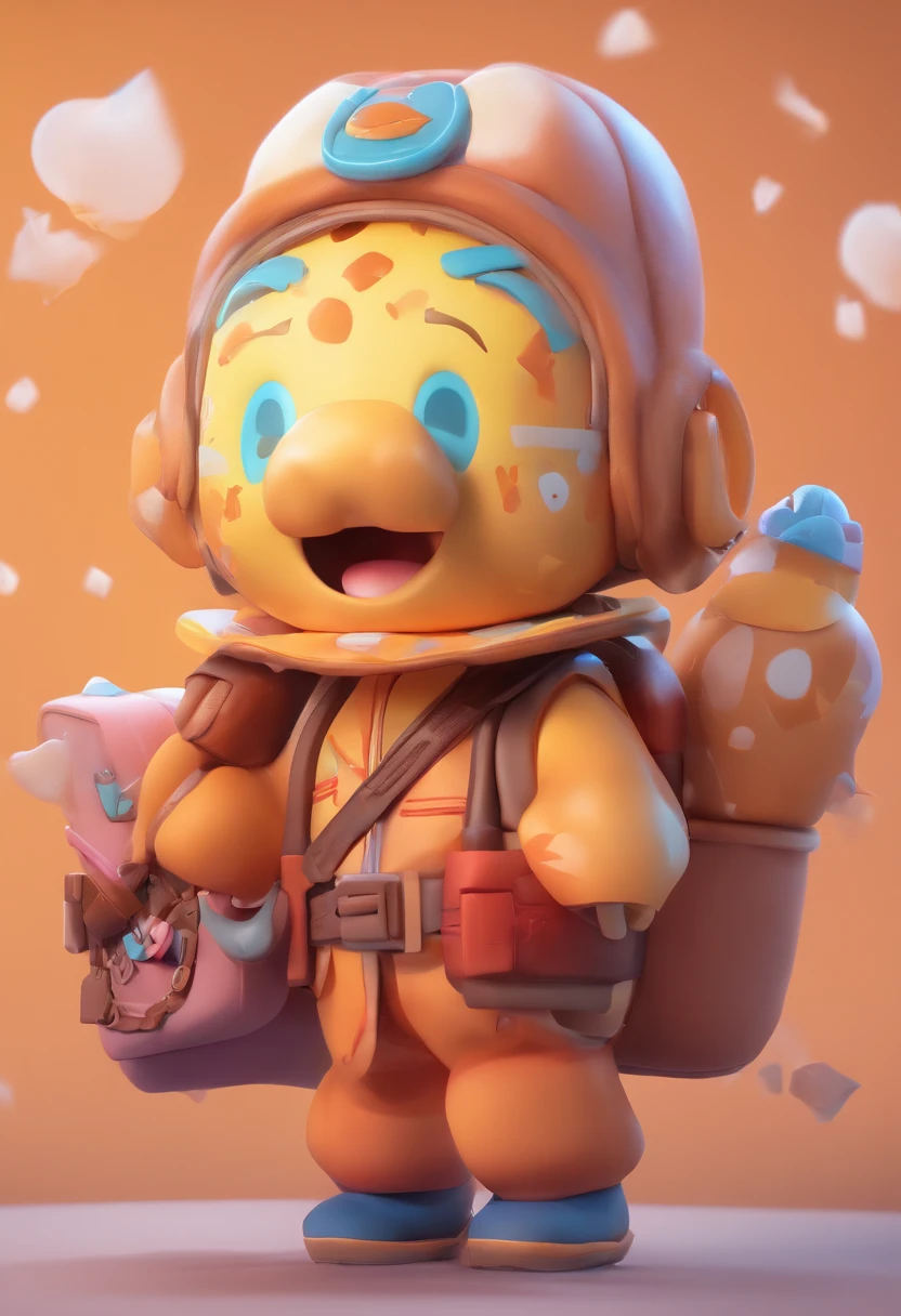 Blind box style,adolable,Cogumelos,personification,Kizi,Cute doll,Reincarnation ratio 1;2