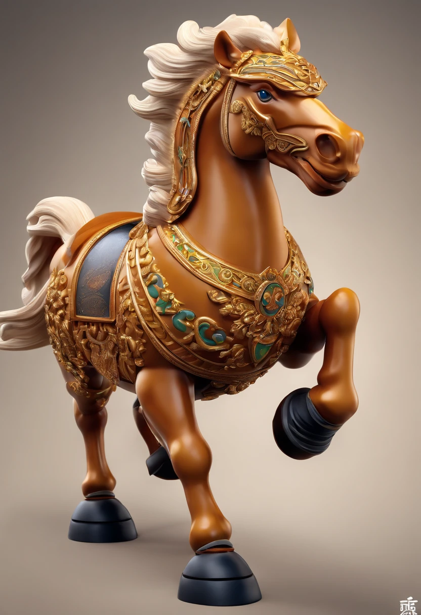 Chinese mythology,Anthropomorphic tigeisometric,cartoonIP,volumetric lighting,simplebackground, best quality, c4d, blender, 3d modelsBehance, Pinterest,toys,pure white backgroundadvanced color system,looking at viewer, SuperDetails, clean Background, mockup blind box
trendy blind box toys, high resolution,lots ofdetails.Pixar,Animal horses