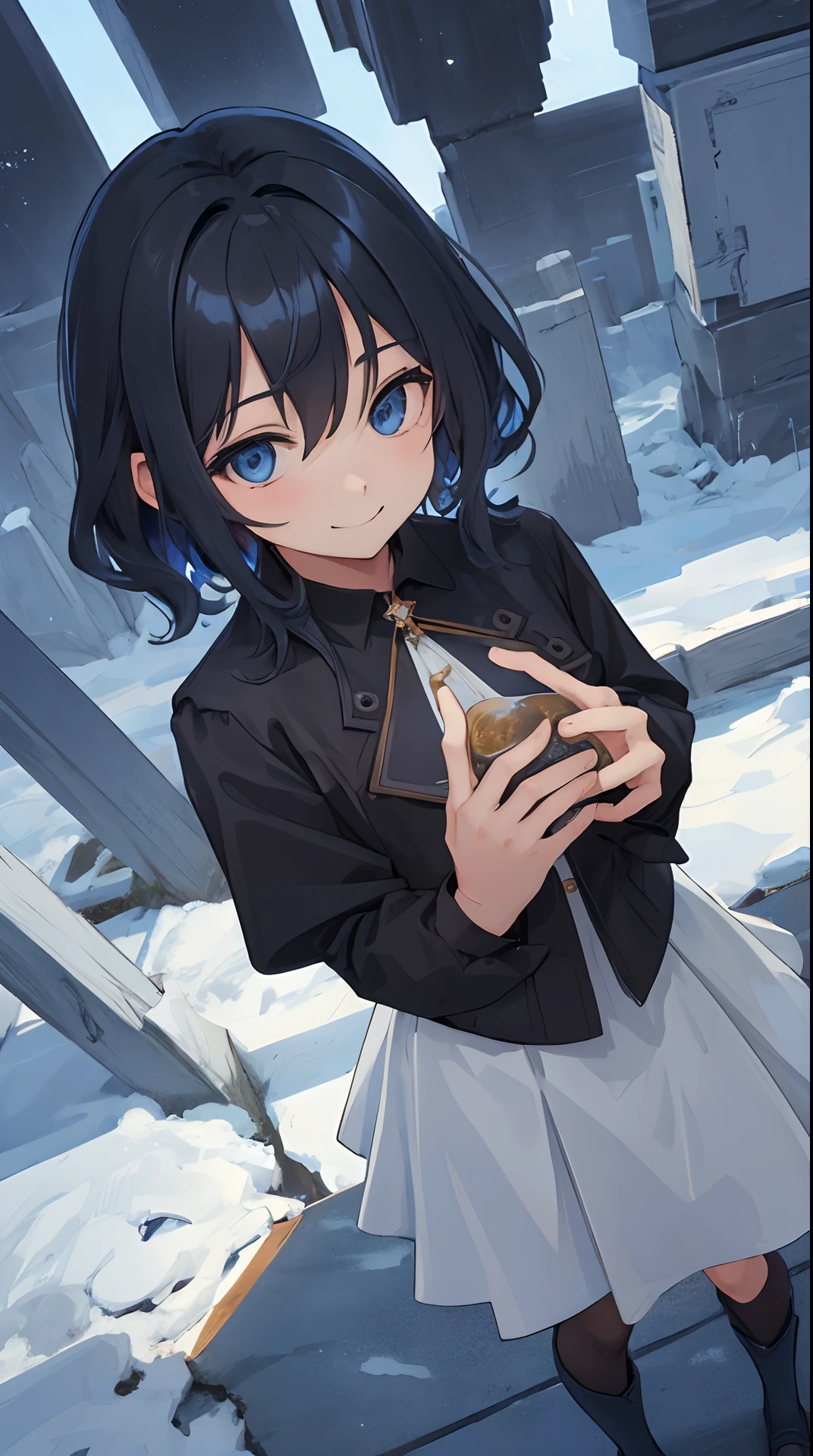 (masterpiece,best quality), on front, 1girl, top view,looking at viewer,{fantasy|modern|science fiction},{long hair|short hair}, (wavy hair:0.8),cowboy shot, outdoors, {day|dawn|night}, {blue eyes|black eyes|grey eyes},{shy|happy|sad|smile},