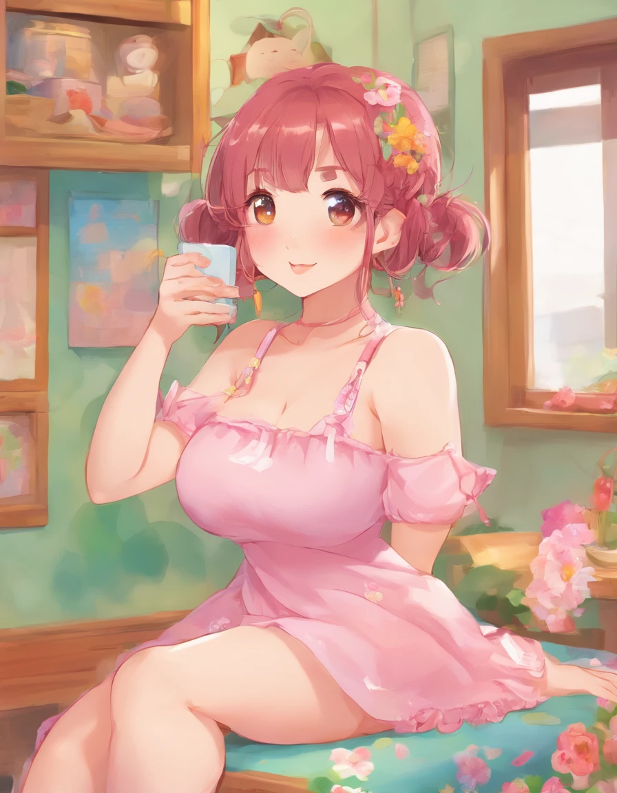 NSFW、fullnude、Plump body、mamma、rather large breasts、large udder、large full breasts、Colossal tits、Transcendent Big、Super Dreadnought Chest、Lie down、Close your eyes、During sleep、sleep、Spread your legs apart、Spread your legs wide、ssex、SEX、Immediately after sex、Immediately after sex、