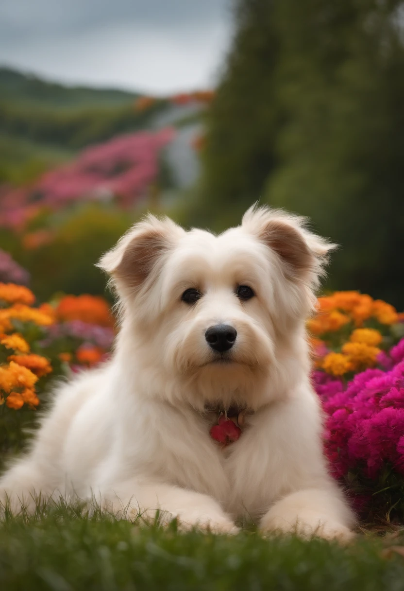 Gere um monte de pets com uma imagem de fundo branca