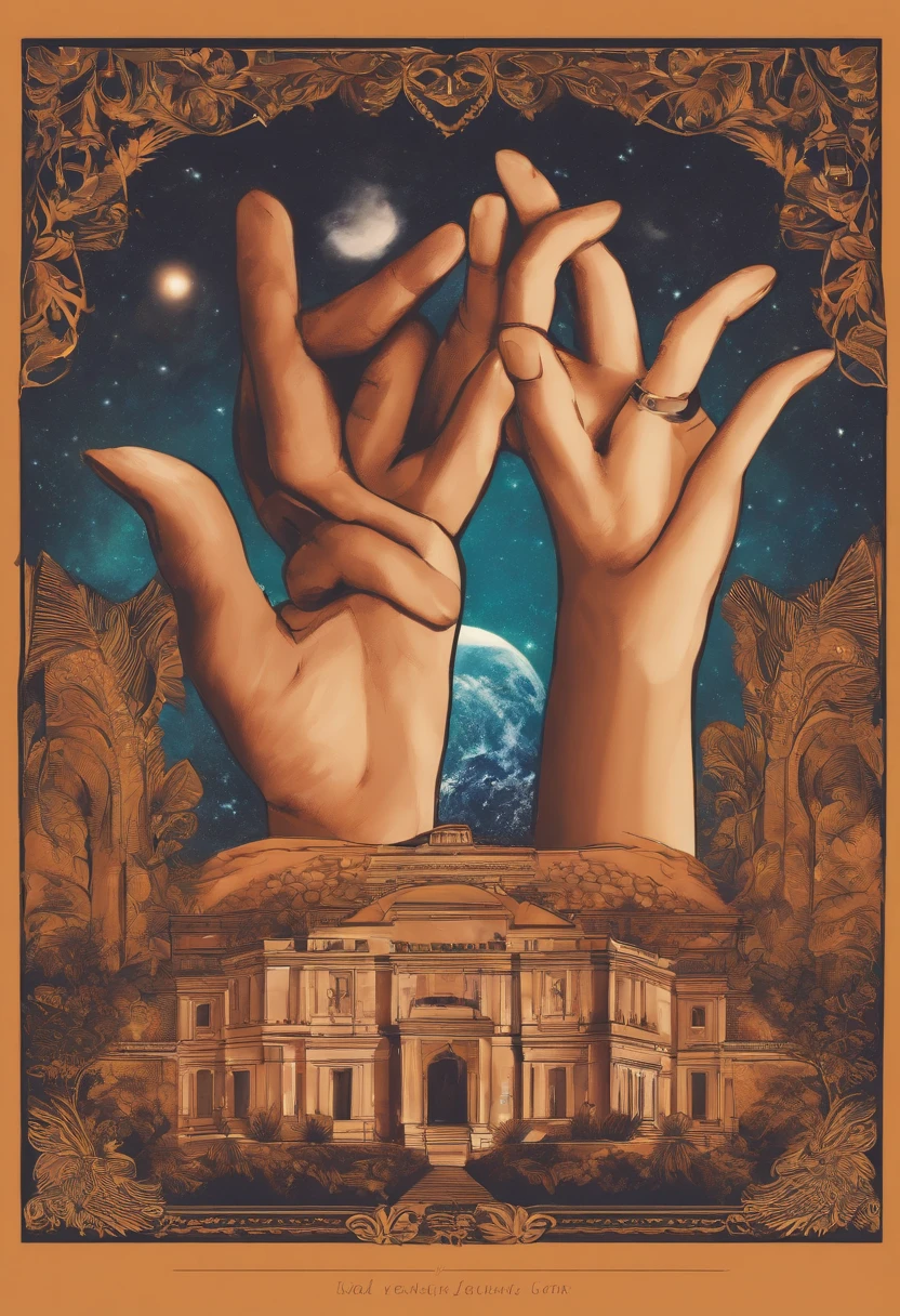 Please generate a hand card to welcome the new students