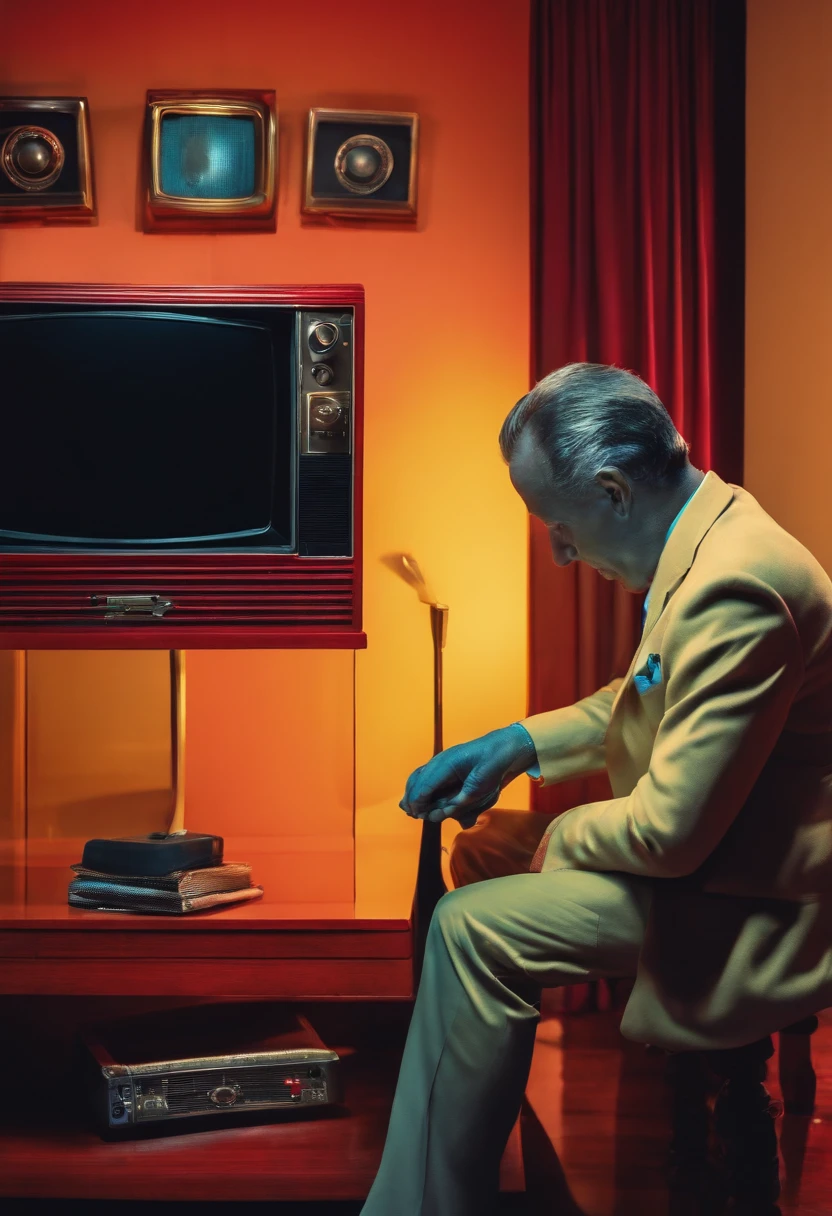 tv head man