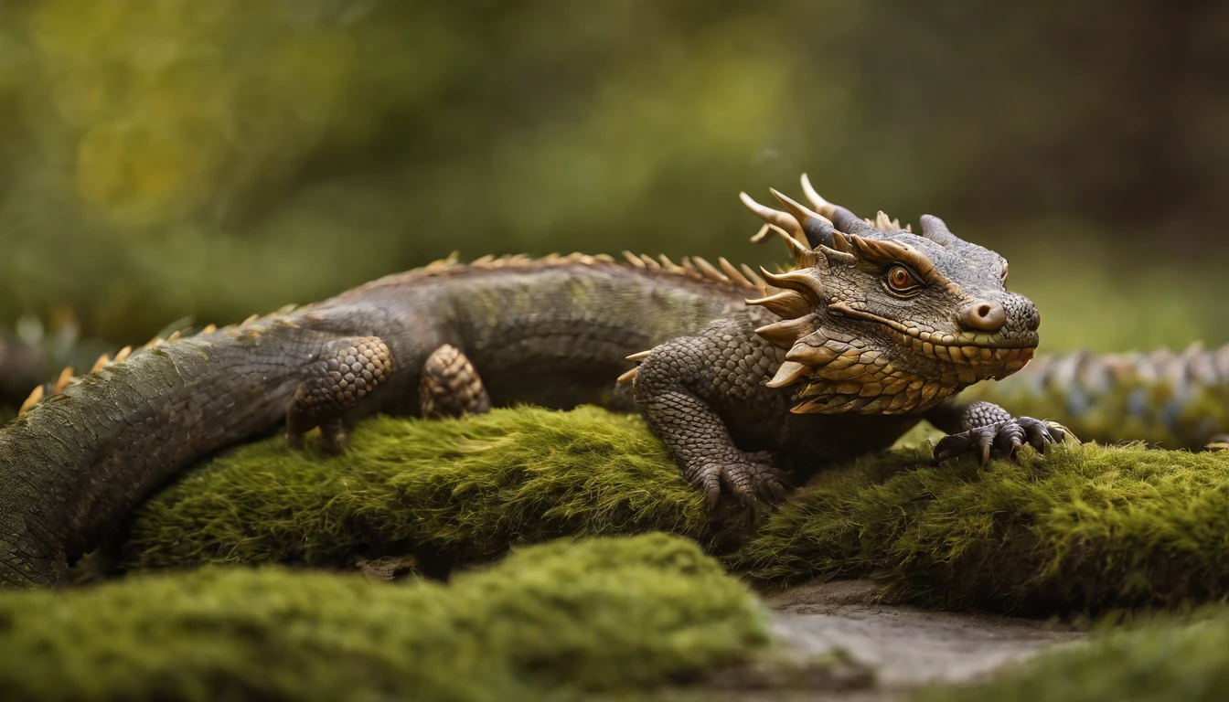 a Oriental Dragons,Broom,Delicate scales