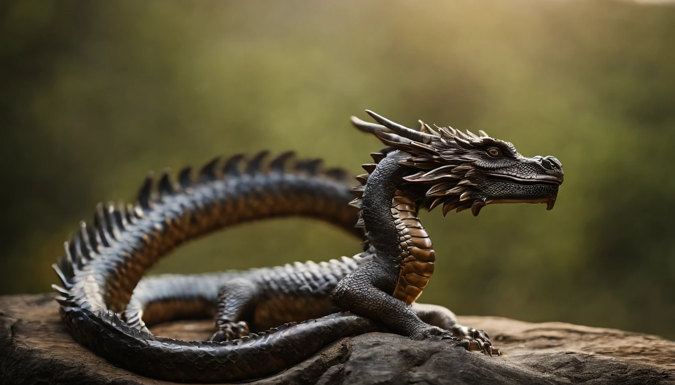 a Oriental Dragons，Broom，Delicate scales