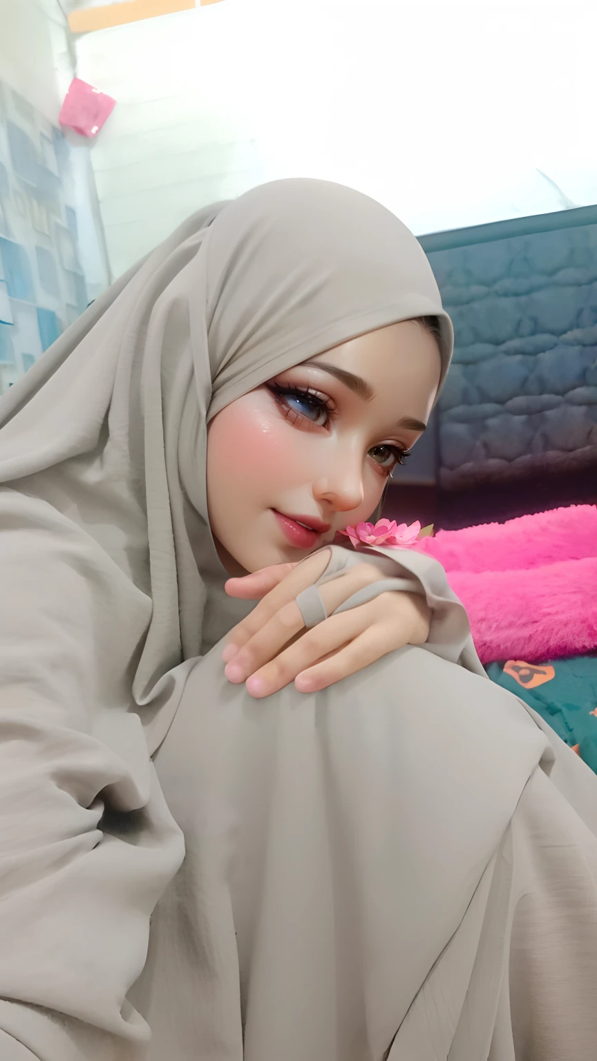 (best quality,4k,8k,highres,masterpiece:1.2),ultra-detailed,(realistic,photorealistic,photo-realistic:1.37),vibrant colors,soft lighting,anime style,cute anime face,big shiny eyes,rosy cheeks,happy smiling expression,long eyelashes,flowing colorful hair,sparkling background,playful pose,magical atmosphere,comic book inspired,whimsical details,expressive eyebrows,adorable pink lips,flawless skin,glowing highlights,stylish outfit,innocent charm,seamless blending,highly detailed facial features,stylized shading,emotive character,storybook-like scenery,colorful flowers and butterflies,cheerful and energetic vibe,positive emotions,imaginative landscape,warm and inviting ambiance