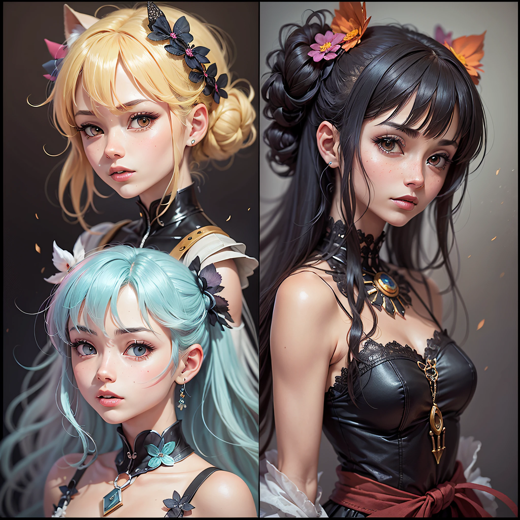 (((masterpiece, of the highest quality, super detailed))), (a witch belonging to an occult order of knights), (a knight crossed with a witch), Victorian era inspired, ((minimal but intricate beautiful armour)), (Fluttering lace flared dress with frilly petticoats), ((Bloodbourne inspired)), (big forhead:1.2), (((dark hair, ponytail, thick ponytail, heavy ponytail))), (((Very sharp focused eyes))), (small breasts), very long eyelashes, occult aesthetic, (red and white clothing detailed and intricate steampunk and detailed gothic), (with a hood), complex lace boots,