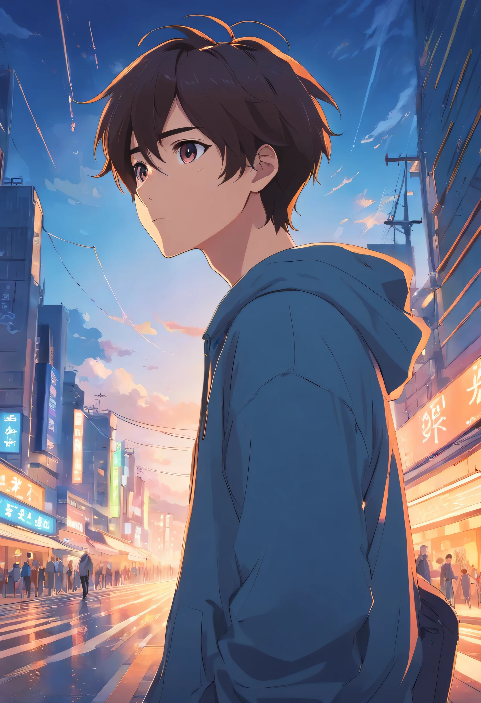 ,,I am He Linan, 20 years old and handsome