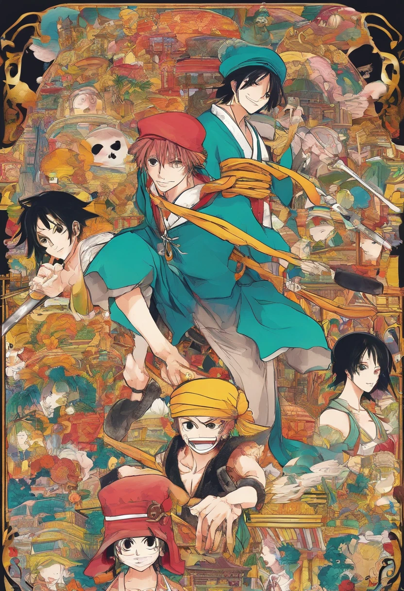 Straw hat pirates but in a 1920s mob film