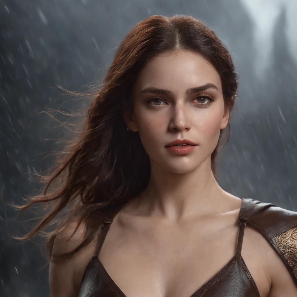 (Professional 3D rendering:1.3) de (Realistic:1.3) Foto de arte mais bonita do mundo,Apresenta ALIENIGENAS, ((Epic hero fantasy rough muscular man wet hero angry look long hair short beard and fierce expression in dynamic pose, fantastic location, majestoso ambiente desordenado)), corpo inteiro 8k unidade render, action shot, poros da pele, very dark lighting, sombreamento pesado, circunstanciado, Rosto detalhado, (vibrante, fotogrdeia realista, Realistic, Dramatic, Escuro, foco nítido, 8k), (Old leather clothes damaged by bad weather:1.4), ((((Use peles)))), (intrincado:1.4), decadente, (altamente detalhado:1.4), pintura digital, rendering by octane, art stations, Conceito-Arte, liso, foco nítido, illustration, germe da arte, (Loish:0.23), Wlop Ilya Kuvshinov, e Greg Rutkowski e Alphonse Mucha Gracias, (global ilumination, studiolight, Light Volumetric), chuva forte, floating particles, patife, fantasia, Onze, corpo inteiroesbian, ((Fundo escuro e antigo da cidade:1.3)),CGSesociedade,art stations