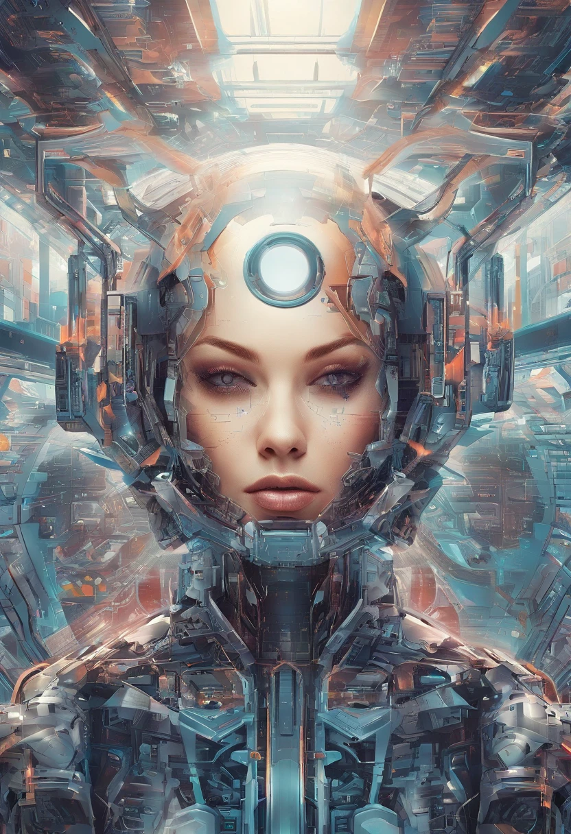 android android games for ios or android, in the style of tristan eaton, cyberpunk dystopia, meticulous portraiture, antony gormley, 8k 3d, alex maleev, metalworking mastery