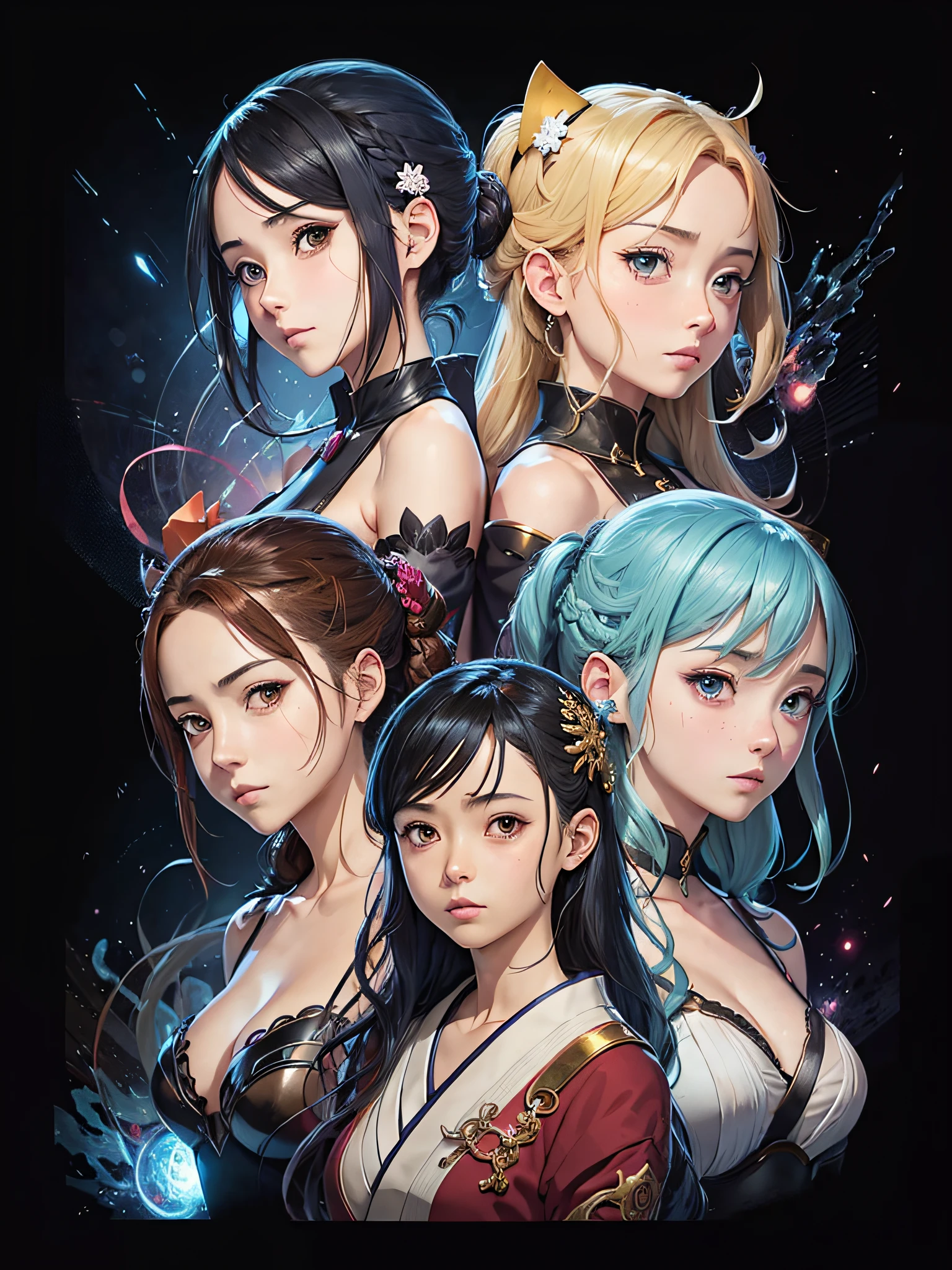Imagine uma imagem de um NFT que mescla com clareza e detalhes dois famosos animes japoneses, Creating truly epic digital art. Each element of this image is carefully designed to capture the distinct characteristics of these two anime, providing a visually rich and engaging experience.
no centro da imagem, temos os personagens principais do primeiro anime, retratados com fidelidade. their facial expressions, Unique costumes and physical features are accurately recreated, Conveying your personality and essence. Cada detalhe, From hair style to characteristic accessories, is meticulously designed to ensure authenticity and immediate recognition from fans of this anime.
Ao lado desses personagens, encontramos os protagonistas do segundo anime famoso. Its distinctive appearance and iconic features are expertly portrayed, from their facial expressions to their characteristic costumes. Os detalhes de seus olhos expressivos, Stylized hair and characteristic poses are carefully crafted to convey its essence and capture the essence of this beloved anime.
Image configuration is equally important, pois ele contribui para a atmosfera e a narrativa visual da mescla dos animes. Iconic elements from both universes intertwine harmoniously, creating a unique landscape that evokes the essence of each anime. Emblematic scenarios, Symbols and objects that are recognizable to fans of both anime are incorporated in a way that creates a unified and engaging atmosphere.
Every detail of this NFT image is created with the goal of creating a visually impactful and captivating experience. The fusion of the two anime is carefully designed to offer an authentic homage to both, celebrando sua diversidade e criatividade. It's a digital work of art that's sure to delight fans of both anime, providing them with a unique and memorable experience.