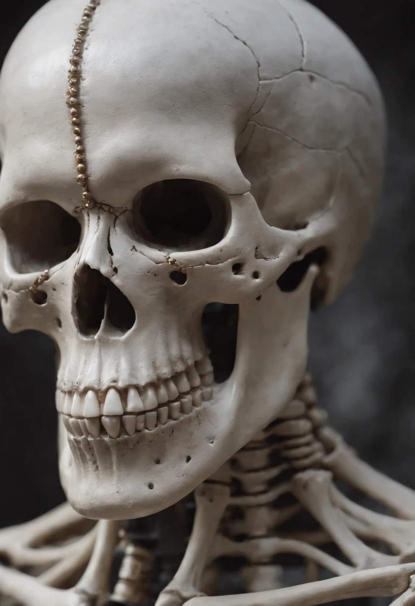There is a man with a skull mask on his face, Full skull-shaped face covering, Face with skull mask, skull mask, Cabeza de cyborg no muerto, Viejo Loco Zombi Calvo, Hombre zombi congelado con una corona, cara de esqueleto blanco, Rasgos faciales de los muertos vivientes, Estilo Rick Baker, fantasy skull, Symmetrical face skeleton face, Calendario de muertos vivientes, ghost mask, Skull Face Octane Render 4K Giger Style