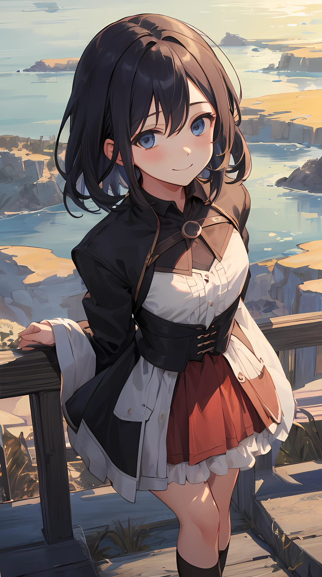 (masterpiece,best quality), on front, 1girl, top view,
looking at viewer,
{fantasy|modern|science fiction},
{long hair|short hair}, (wavy hair:0.8),
cowboy shot,
outdoors,
{day|dawn|night},
{blue eyes|black eyes|grey eyes},
{shy|happy|sad|smile},