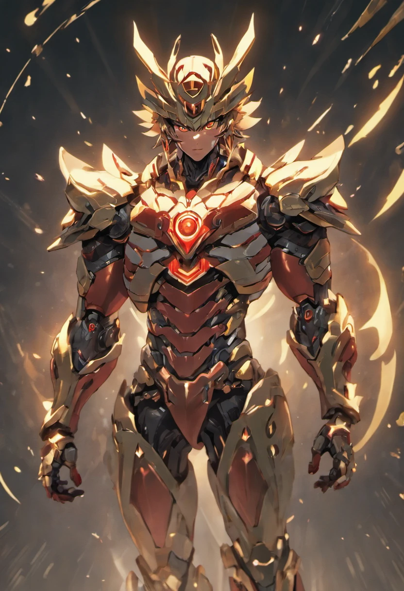 super wide shot, Full body frontal photo, (Masterpiece) , The best quality, High quality, (futurism:1.1), (Dragon-type mech with a sword, Divine, Silver and gold,Close-up of real faces),(A tiger-shaped monster in full armor,Devilish,Black and red,Close-up of real faces,Muscles throughout the body)电影灯光, (Exquisite future), Beautiful and beautiful, Ultra detailed, great composition, Floating, Depth of field, (Very detailed CG,Unity 8k壁纸), (Beautiful detail background), dramatic lights, GOGETTA, Mecha,best qualtiy,超高分辨率,Photorealistic