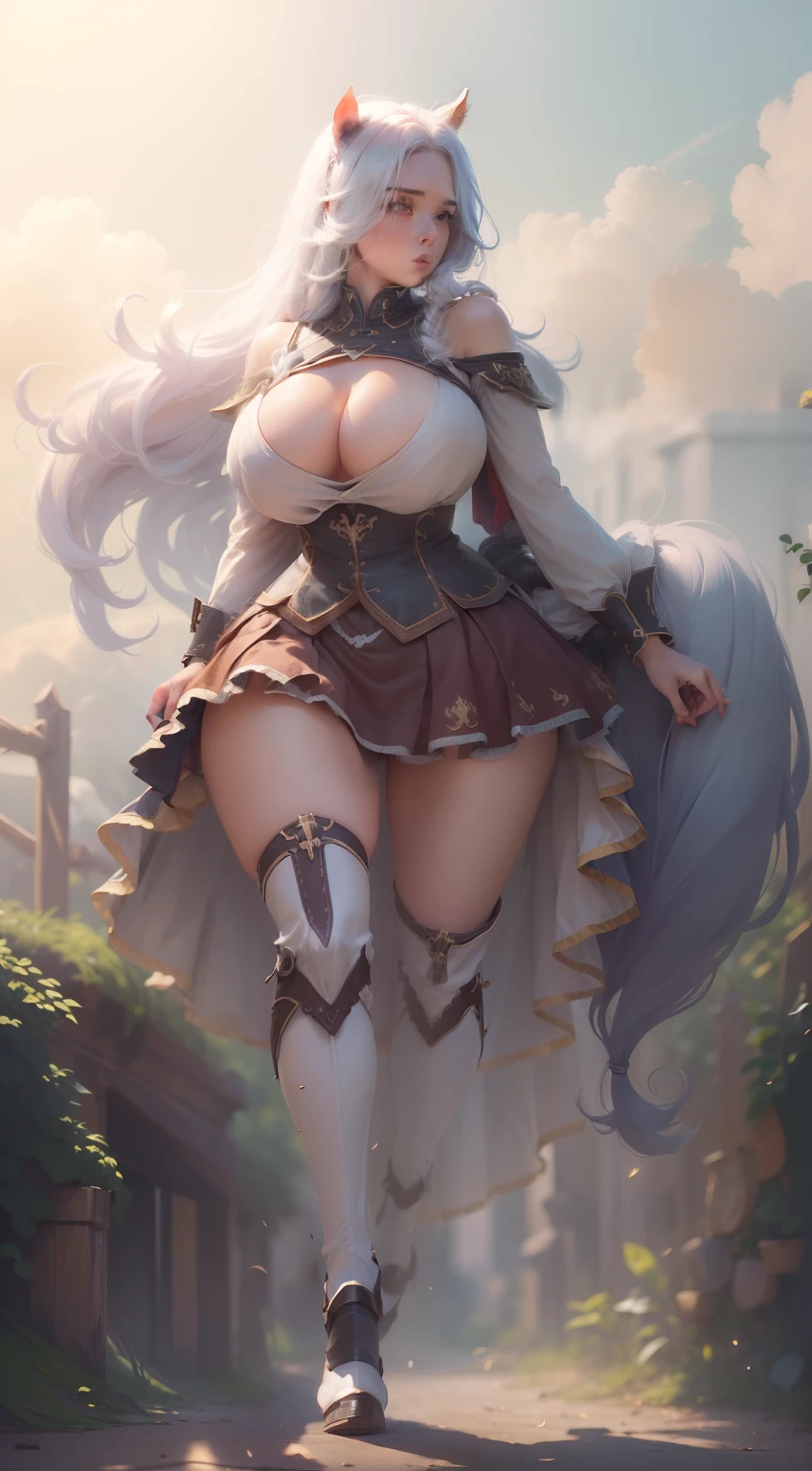 (((high-level image quality８ｋillustratio))),((Horse's tail))