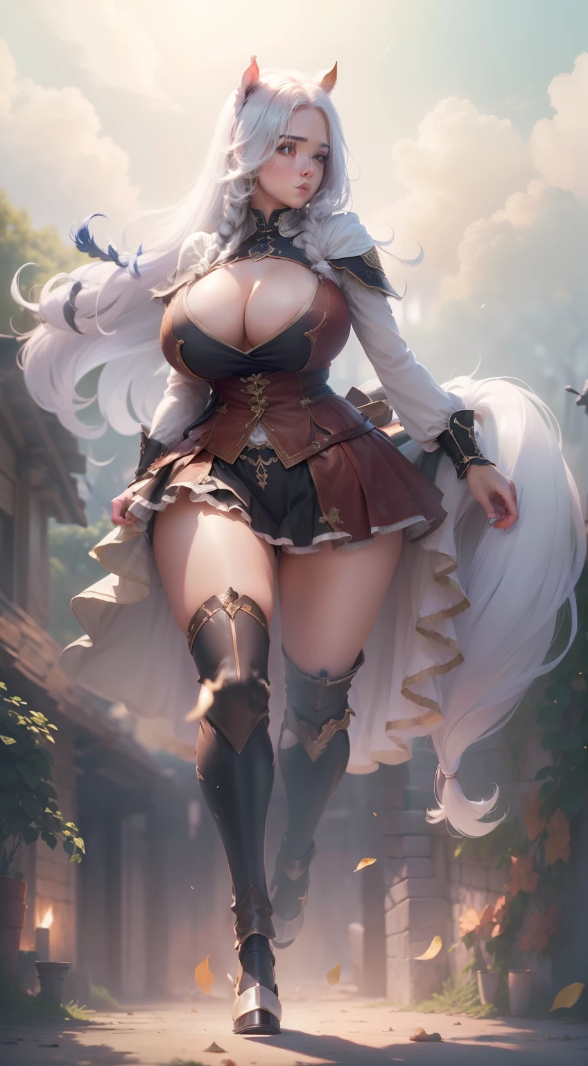 (((high-level image quality８ｋillustratio))),((Horse's tail))