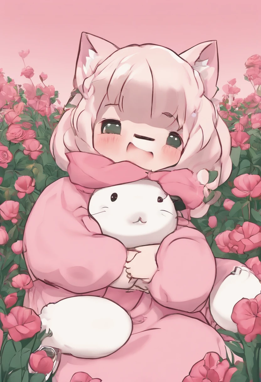 Hentai, racon, gostosa, seios com mamilos pequenos rosa, fofinha, porn, nudes, perfeita, plushie