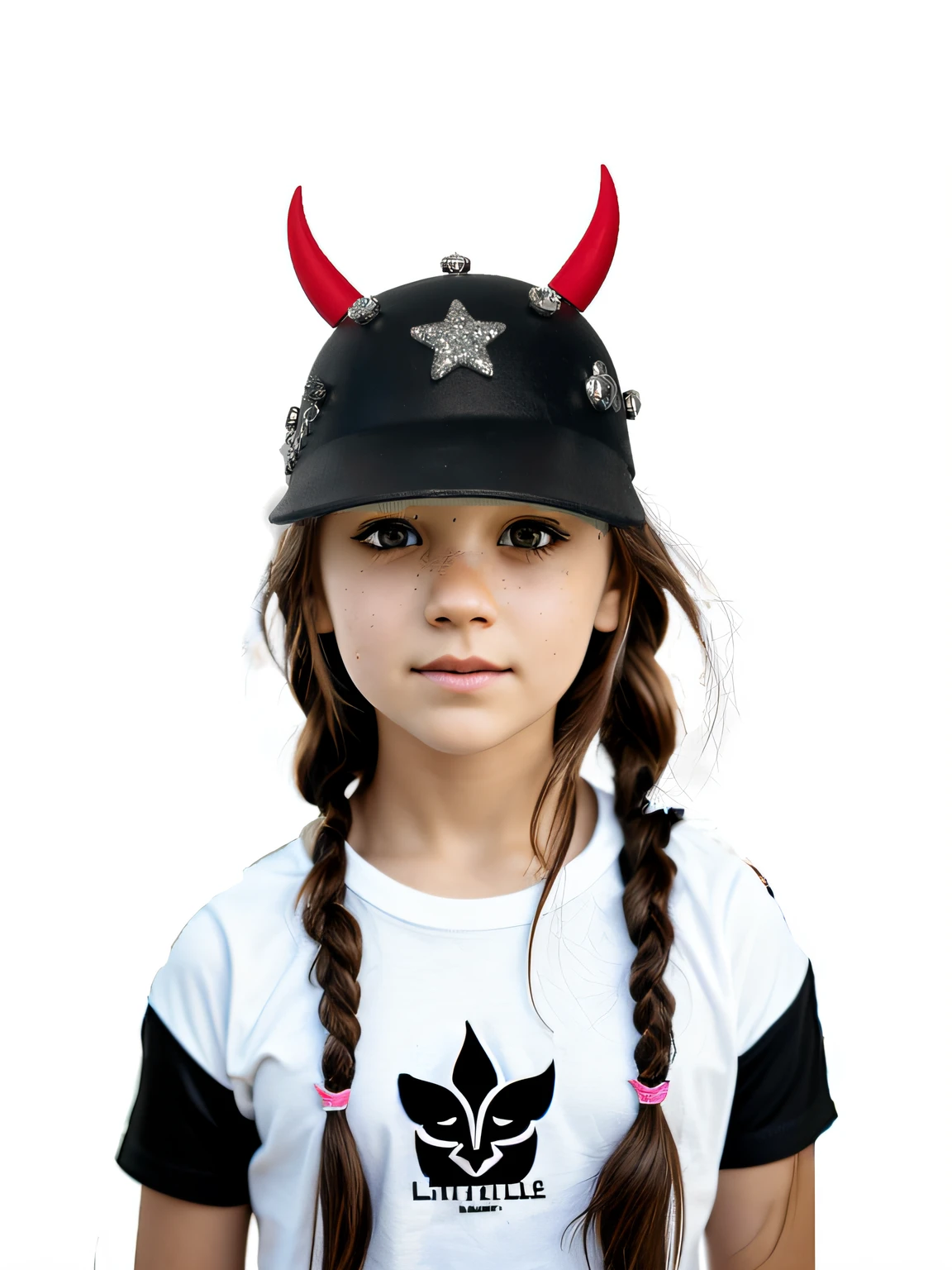 Black little devil logo,2-dimensionalLOGO