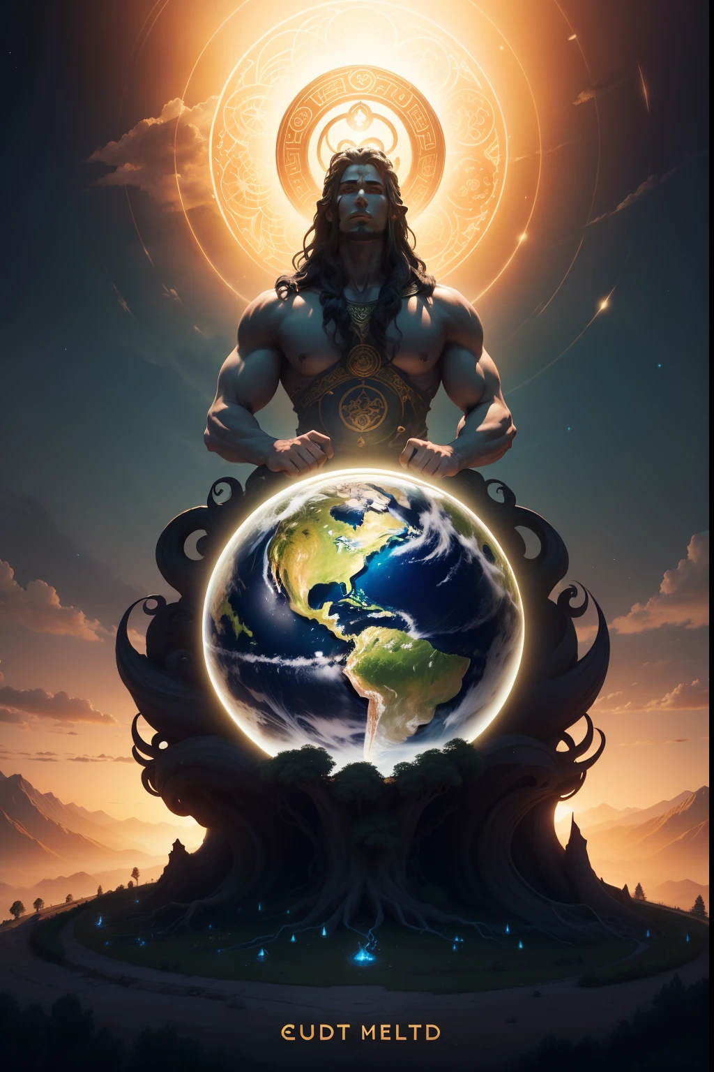 The Earth God is worshiped as the mighty deity of the earth, whose influence extends into the subterranean realms and the vast fields, and is worshiped by those who seek its stability, fertility, and connection to the solid foundations of life.