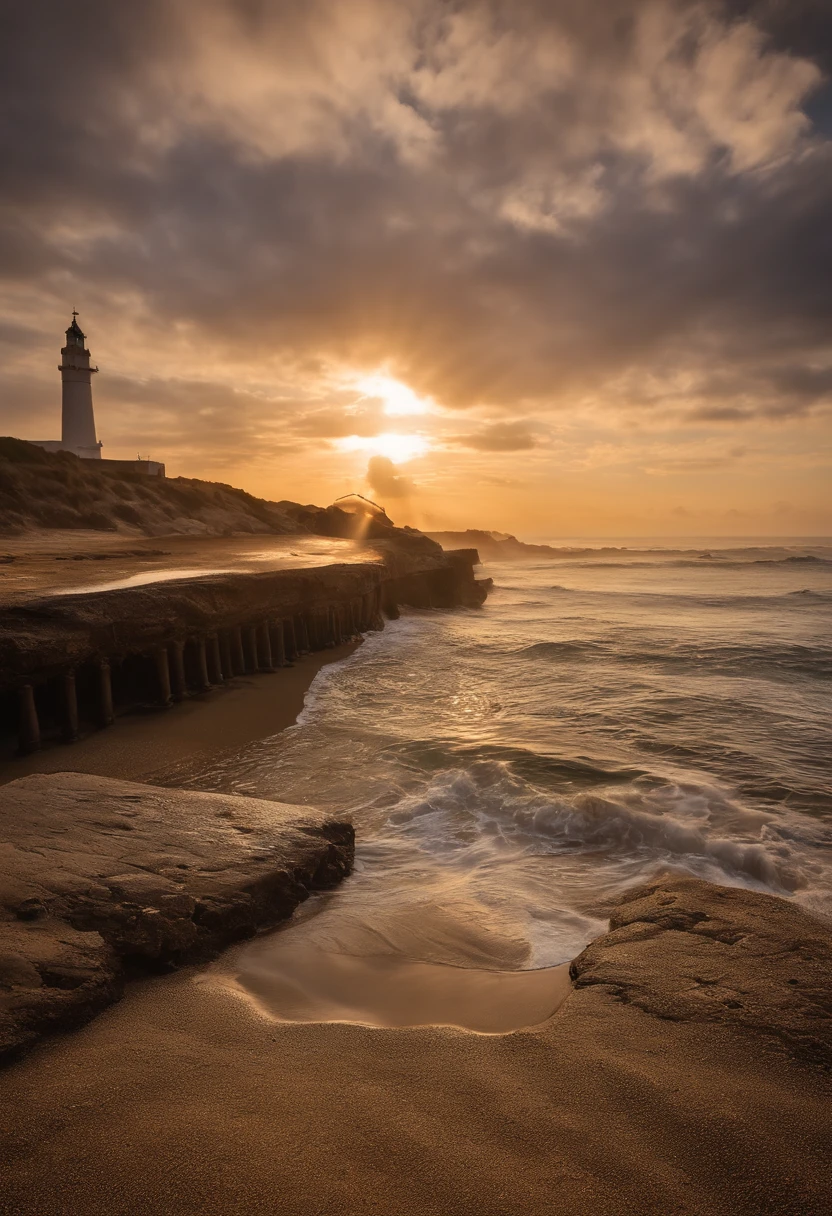 (master part, Qualidade Superior: 1.1), scenic view, assimetria, mar azul, low tide, Onda do mar, Rota do Mar, estrada costeira, Praia de areia, concha, pier, iate, boat, Ship's wake, shipwreck, vapor, contrail, carro, turista, farol, gaivota , horizonte, vento, 夏天, kalap, morning, ensolarado, Cloud, calmo, Ar fresco, profundidade de campo