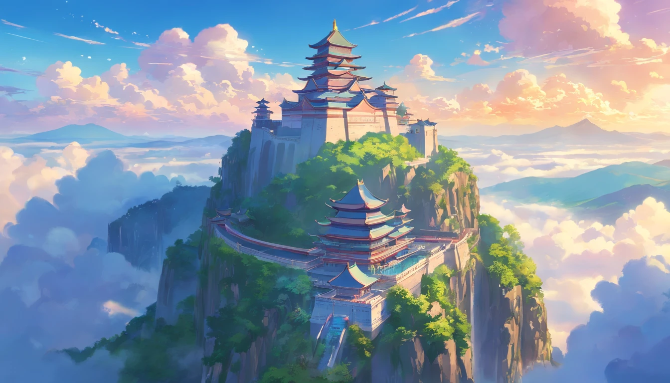 The realm of the sky,Genting Heavenly Palace,Ethereal,A wonderland above the clouds