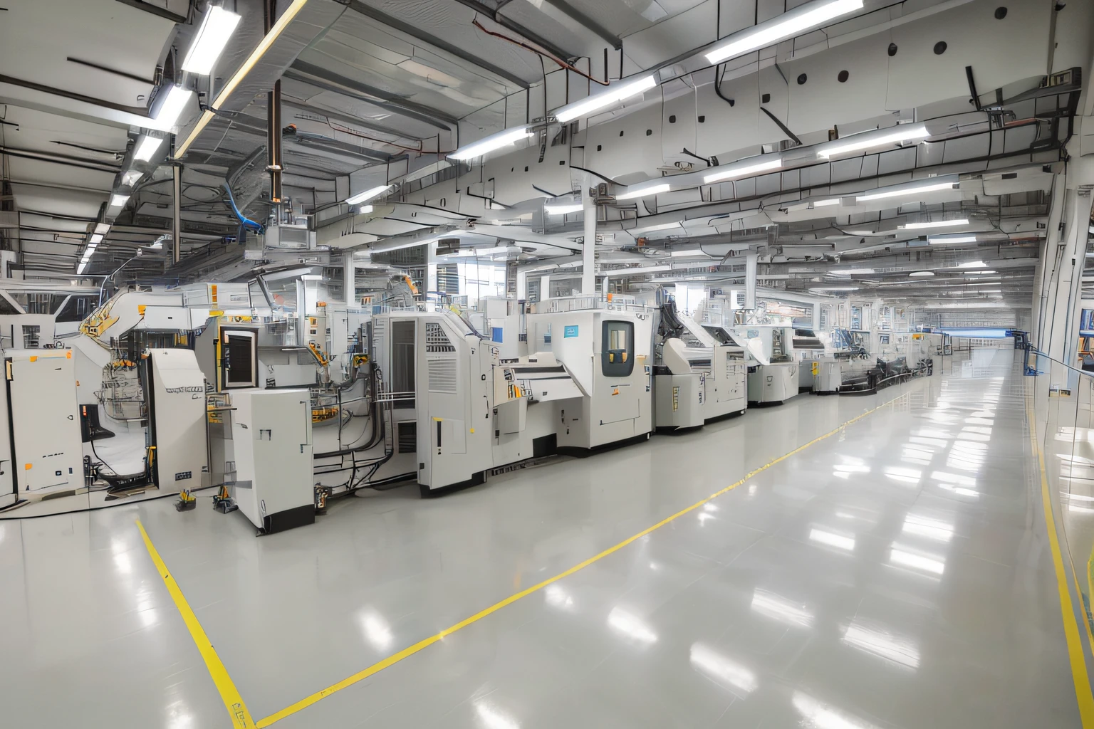 Arafeld plant,Machine and equipment in a large room, factory floor, interior of a huge robot factory, in a factory, 3CE Electronics Factory, Futuristic production facility, manufacturing, High-tech factory, high-tech environment, introduction factory photo, ji-min, Taoist, beijing, mills, high - tech, High-tech
