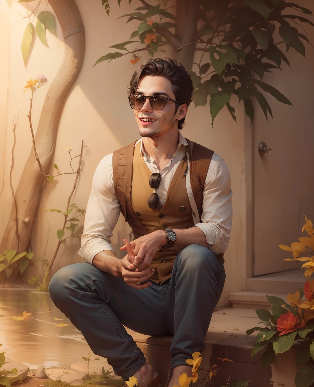 Handsome Boy,Beautiful Smile,Realistic face,Background Change,Hair Deep change,Proffetional picture