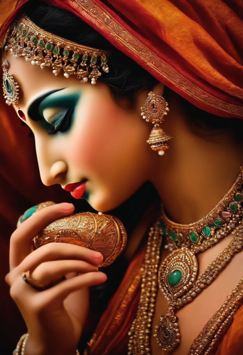 Lord Krishna, eating makhan, mor pankh