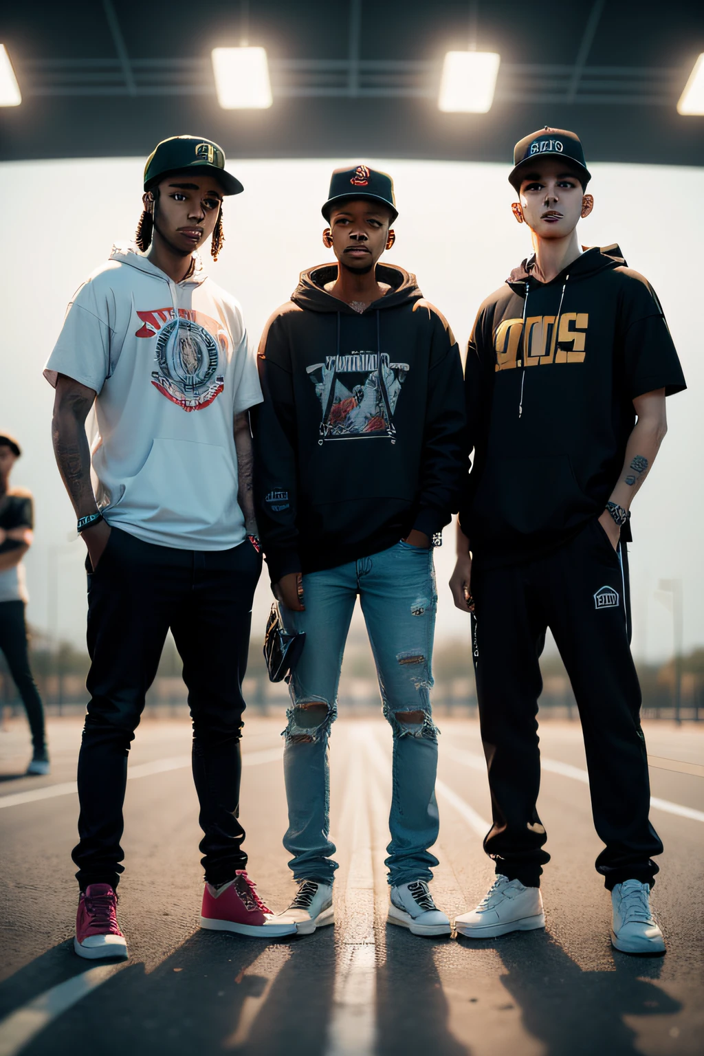 Nas ruas da periferia, with 3 young visionaries defy all adversity to create authentic music. With microphones and cameras in hand.