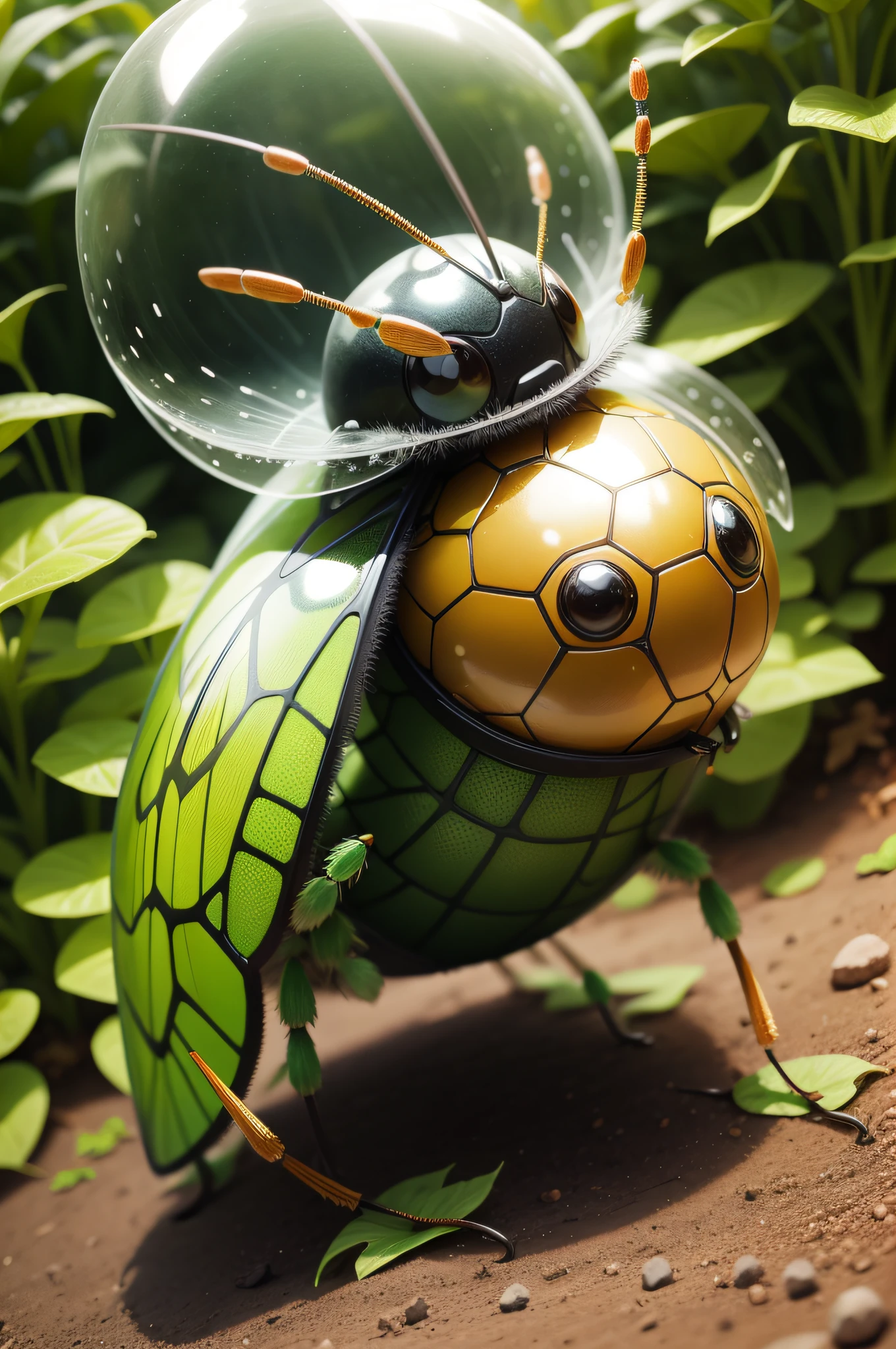 bubblerealm insect , garden