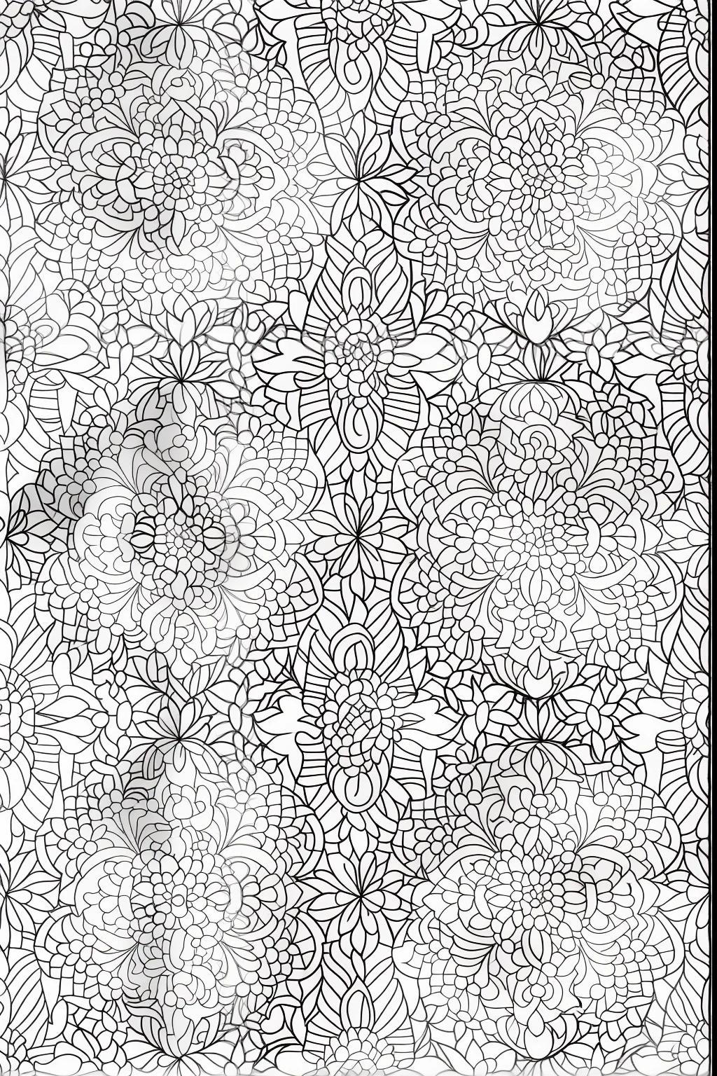 Create a coloring book page like the last but change details a little