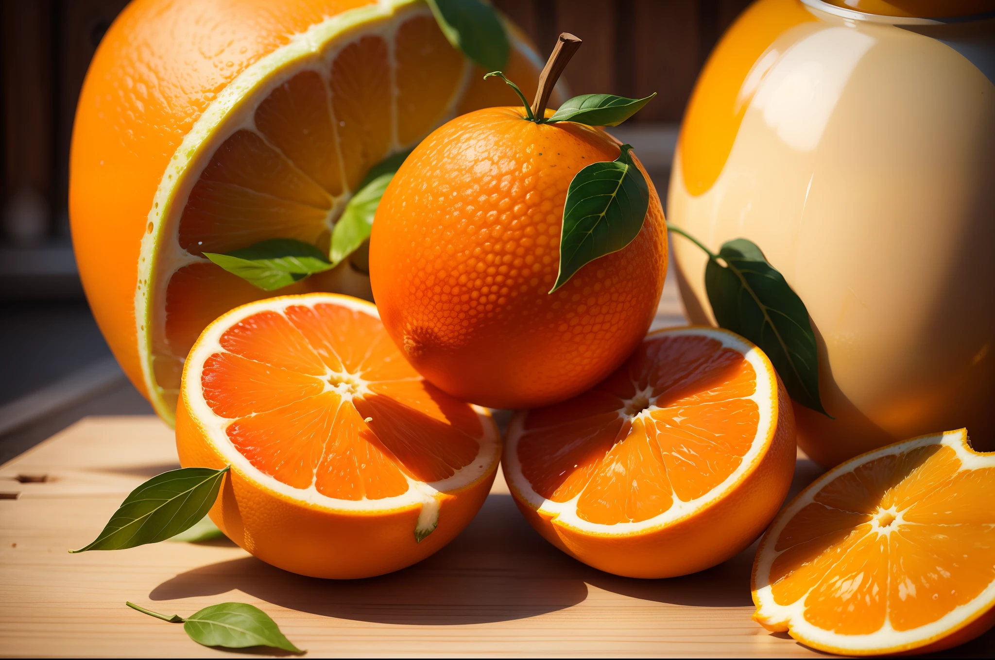 Logo ,fresh ,Juicy orange,from which the juice flows
