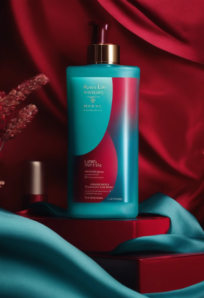 Lotion Advertising、cyan colors