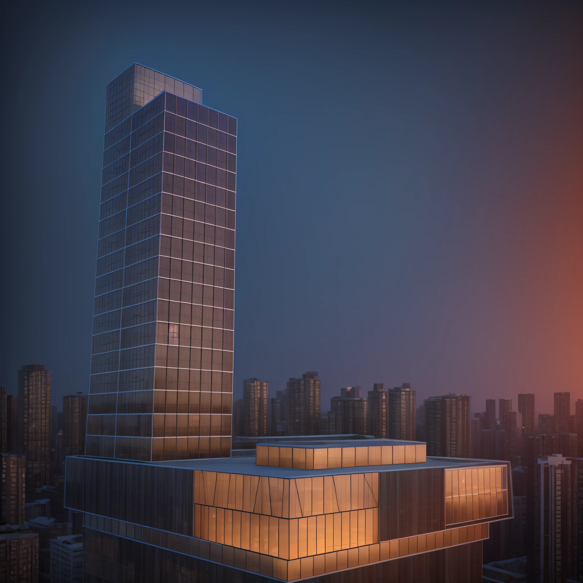 architecture render, digital model, cinematic architectural scale, architectural concepts, architecture visualization, 3D model, buliding,drone point of view,城市,the street,skyscrapper,Reasonable structure,More details,城市,the night, Traffic,Night sky,starrysky
